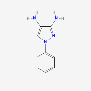 3,4-diamino-1-phenyl-1H-pyrazole