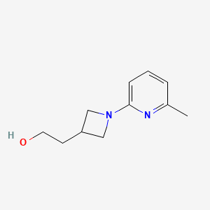 molecular formula C11H16N2O B8474425 2-(1-(6-Methylpyridin-2-yl)azetidin-3-yl)ethanol 