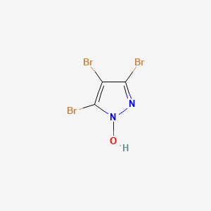3,4,5-Tribromo-1H-pyrazol-1-ol