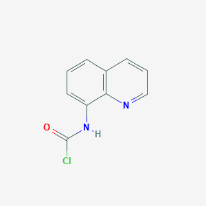 molecular formula C10H7ClN2O B8474544 8-Quinolylcarbamyl Chloride 