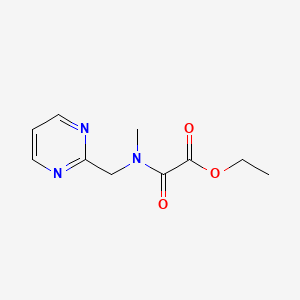 Ethyl 2-oxo-2-[N-methyl-N-(pyrimidin-2-yl)methylamino]acetate