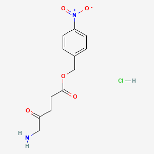 molecular formula C12H15ClN2O5 B8474573 4-Nitrobenzyl 5-amino-4-oxopentanoate Hydrochloride 