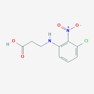 3-(3-Chloro-2-nitrophenylamino)propionic acid