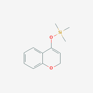 Silane, (2H-1-benzopyran-4-yloxy)trimethyl-