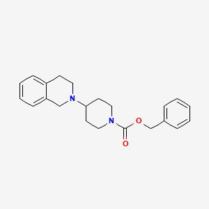 4-(1,2,3,4-Tetrahydro-isoquinolin-2-yl)piperidine-1-carboxylic Acid Benzyl Ester