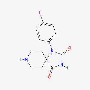 1-(4-Fluorophenyl)-1,3,8-triazaspiro[4.5]decane-2,4-dione