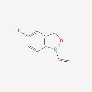 2,1-Benzoxaborole, 1-ethenyl-5-fluoro-1,3-dihydro-