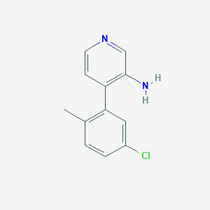 4-(5-Chloro-2-methyl-phenyl)-pyridin-3-ylamine