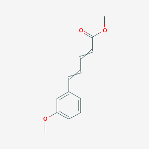 B8475325 Methyl 5-(3-methoxyphenyl)penta-2,4-dienoate CAS No. 507222-39-1