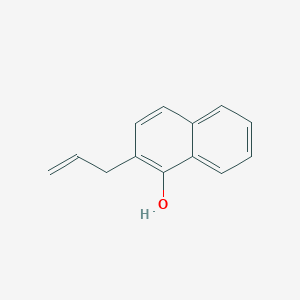 molecular formula C13H12O B8475379 2-Allylnaphthalene-1-ol 