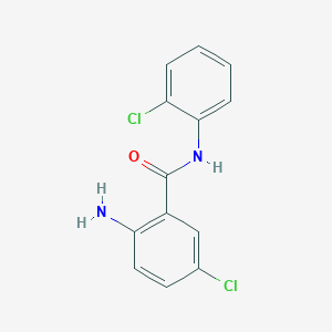 2-Amino-5-chloro-N-(2-chlorophenyl)benzamide