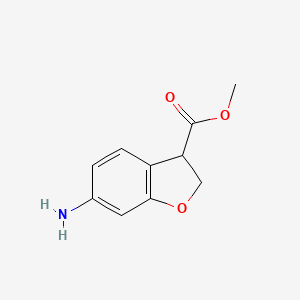 Methyl 6-amino-2,3-dihydro-1-benzofuran-3-carboxylate