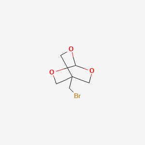 B8475719 4-(Bromomethyl)-2,6,7-trioxabicyclo[2.2.2]octane CAS No. 80316-15-0