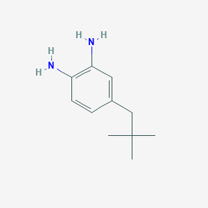 molecular formula C11H18N2 B8475809 4-Neopentylbenzene-1,2-diamine 