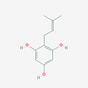 molecular formula C11H14O3 B8475904 Prenylphloroglucinol 