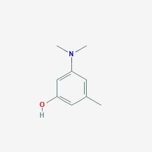 molecular formula C9H13NO B8476096 3-(Dimethylamino)-5-methylphenol 