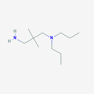 molecular formula C11H26N2 B8476117 N,N-dipropyl-2,2-dimethyl-1,3-propanediamine 