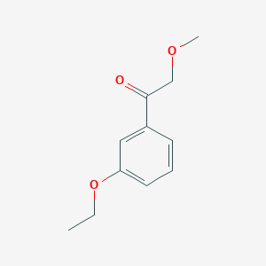 molecular formula C11H14O3 B8476248 3'-Ethoxy-2-methoxyacetophenone 