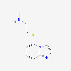 Ethanamine,2-(imidazo[1,2-a]pyridin-5-ylthio)-n-methyl-
