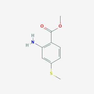 Methyl 2-amino-4-(methylthio)benzoate