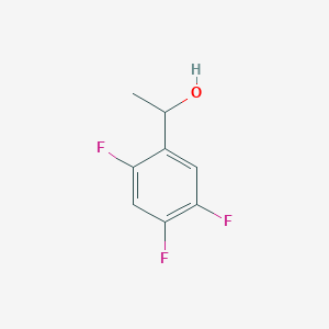 molecular formula C8H7F3O B8476699 1-(2,4,5-Trifluorophenyl)ethanol 