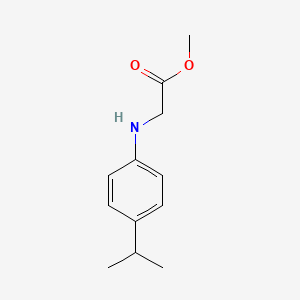 Methyl-2-(4-isopropylanilino)acetate