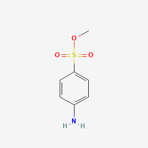 molecular formula C7H9NO3S B8476746 Methyl 4-aminobenzenesulfonate 