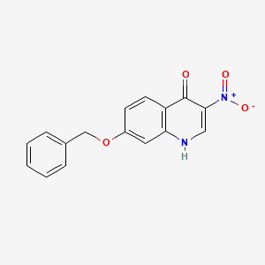 7-(Benzyloxy)-3-nitroquinolin-4-ol
