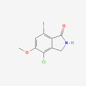 4-Chloro-5-methoxy-7-iodoisoindolinone