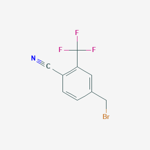 4-Bromomethyl-2-trifluoromethylbenzonitrile