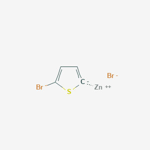 molecular formula C4H2Br2SZn B8476898 5-Bromo-2-thienylzincbromide 