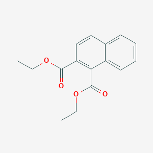 molecular formula C16H16O4 B8476926 Diethyl naphthalene-1,2-dicarboxylate CAS No. 249299-71-6