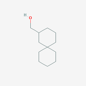 molecular formula C12H22O B8477102 Spiro[5.5]undec-2-yl-methanol 