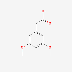 molecular formula C10H11O4- B8477223 2-(3,5-Dimethoxyphenyl)acetate 