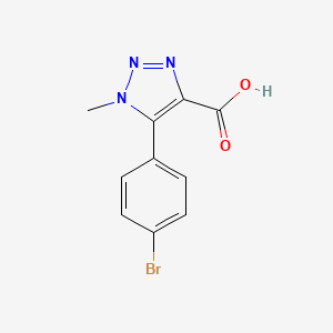 5-(4-bromo-phenyl)-1-methyl-1H-[1,2,3]triazole-4-carboxylic acid