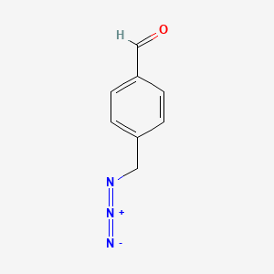 molecular formula C8H7N3O B8477355 4-(Azidomethyl)benzaldehyde 