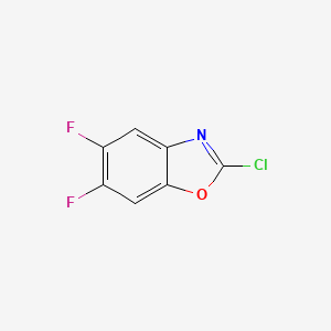 2-Chloro-5,6-difluorobenzo[d]oxazole