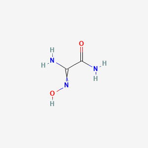 molecular formula C2H5N3O2 B8477511 Oxamide oxime 