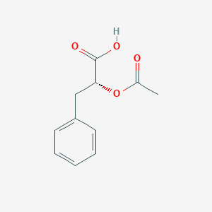 molecular formula C11H12O4 B8477536 (R)-2-acetoxy-3-phenylpropanoic acid 