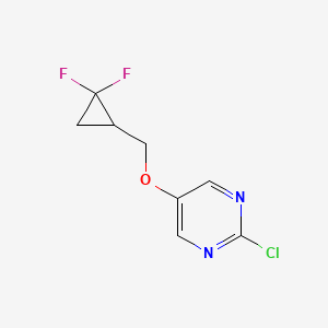 2-Chloro-5-((2,2-difluorocyclopropyl)methoxy)pyrimidine