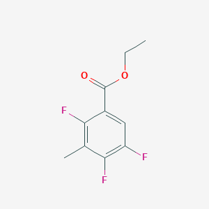 molecular formula C10H9F3O2 B8477644 Ethyl 2,4,5-trifluoro-3-methylbenzoate CAS No. 174637-91-3