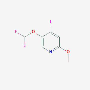 5-(Difluoromethoxy)-4-iodo-2-methoxypyridine