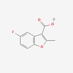 5-Fluoro-methyl-benzofuran-3-carboxylic acid