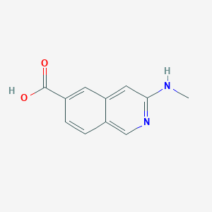 3-(Methylamino)isoquinoline-6-carboxylic acid