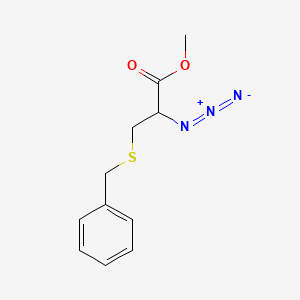 B8477850 Methyl 2-azido-3-(benzylsulfanyl)propanoate CAS No. 88347-75-5