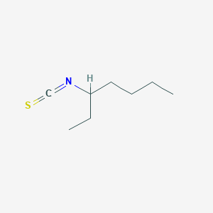 molecular formula C8H15NS B8477987 3-Isothiocyanatoheptane CAS No. 206761-66-2