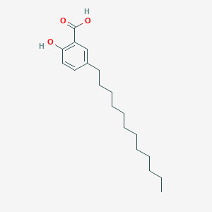 molecular formula C19H30O3 B8478072 5-Dodecyl-2-hydroxybenzoic acid CAS No. 28488-52-0