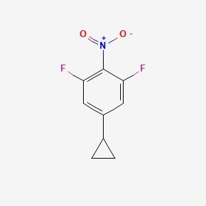 5-Cyclopropyl-1,3-difluoro-2-nitrobenzene