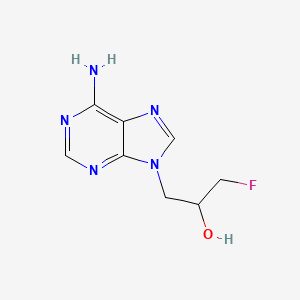 1-(6-Amino-9h-purin-9-yl)-3-fluoropropan-2-ol