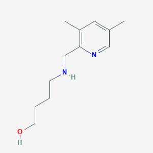 4-[(3,5-Dimethyl-pyridin-2-ylmethyl)-amino]-butan-1-ol